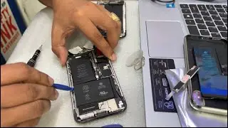 iphone X Battery replacement 10 minutes (fix)