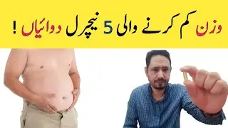 5 Best Natural Weight Loss Medicines In Urdu Hindi - Irfan Azeem