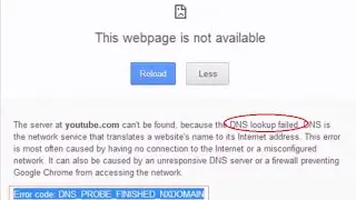 How to Fix "Error Code: DNS_PROBE_FINISHED_NXDOMAIN " Issue