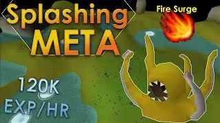 Fire Surge At Kraken Is The Best AFK Magic Method [Old School Runescape]