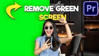 EASY Green Screen Tutorial for Adobe Premiere Pro 2024 (STEP BY STEP)