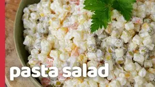 Turkish Yogurt Pasta Salad Recipe | How to Make Creamy Pasta Salad?