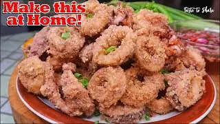 SIMPLE WAY & SECRET How to cook Tastiest SQUID recipe❗ Crispy & EASY technique of Cooking Calamares