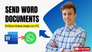 How to Share Word Document on WhatsApp from PC 2024 (SIMPLE STEPS!)