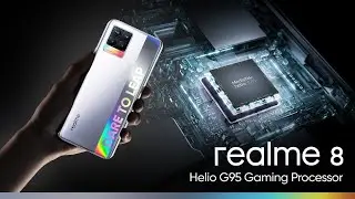 realme 8 | Mediatek Helio G95 Gaming Processor