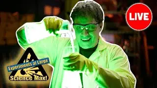 🤑 SLIME TAKEOVER + More Experiments At Home | Science Max | Live Stream | LIVE | Science Max