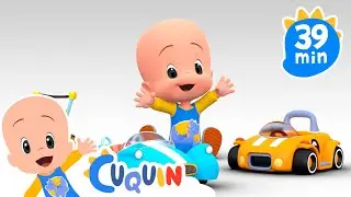 Quickly, Pandabag! Learn vehicles, giant cars and much more with Cuquin | Cocotoons