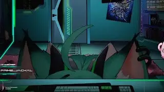 A space cat sneaks up on you