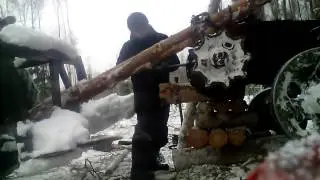 ремонт заднего моста тдт 55 в полевых условиях