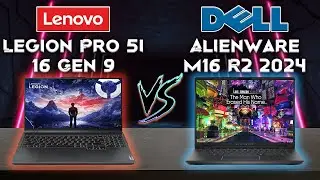 Legion Pro 5i 16 Gen 9 vs Alienware m16 R2 2024 | All New Gaming Laptops | Tech compare