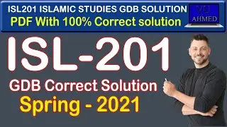 isl201 gdb solution 2021 | isl201 gdb solution spring 2021