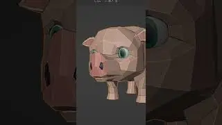 Modeling a Pig in Blender [TIMELAPSE]