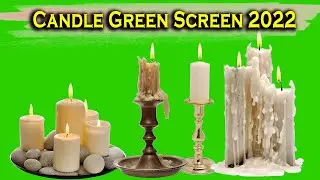 Candle Green Screen  [[ 2022 ]]