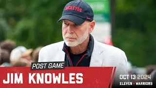 Jim Knowles talks about Ohio State's defensive breakdowns in the Buckeyes 32-31 loss to Oregon