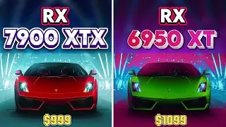 RX 7900 XTX vs RX 6950 XT - Test in 10 Games