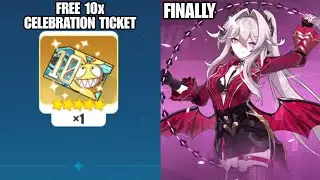 Honkai Impact 3 7.8 : FREE 10x CELEBRATION GACHA TICKET + FINALLY THELEMA COSTUME