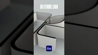 Create a 3D Stroke Logo in After Effects