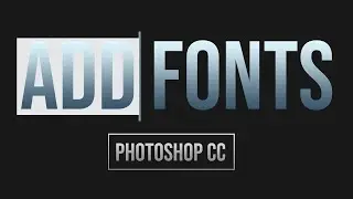 How to Add/Install Fonts in Photoshop 2023