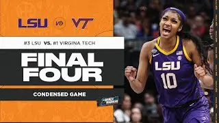 LSU vs. Virginia Tech - Final Four NCAA tournament extended highlights