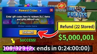 ⚠️NEW!! Codes⚠️BLOX FRUITS ROBLOX CODES 2024! WORKING CODES FOR BLOX FRUIT! BLOX FRUITS CODES 2024