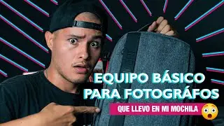 💥QUE HAY EN MI MOCHILA DE FOTOGRAFIA  - TE SORPRENDERAS!😱  [MOCHILA K&F CONCEPT]