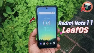 LeafOS 2.0 + Redmi Note 11 = Android 14 Features!😎🔥