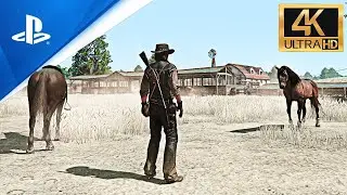 Red Dead Redemption... LOOKS BEAUTIFUL on PC - 4k Ultra Realistic Graphics [4K60FPS]