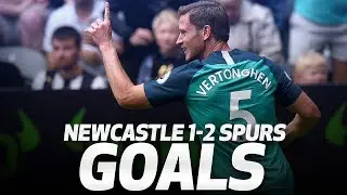 JAN VERTONGHEN AND DELE ALLI GOALS | NEWCASTLE UNITED 1-2 SPURS