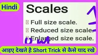 Scale and its types in Surveying | types of scale in Surveying | full, reduced ,inlarge size scale