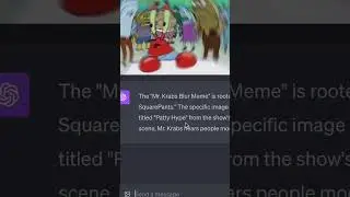 ChatGPT Reveals the Origins of the Mr. Krabs Spongebob Meme 