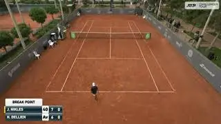 Johan Nikles vs Hugo Dellien, Lima challenger 2021 semifinal