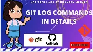 Git log Commands   Details