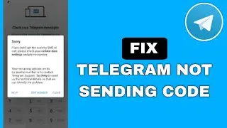 [FIXED] Telegram Not Sending Verification Code Problem on Android