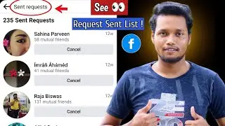 how to cancel friend request sent on facebook | facebook friend request sent list