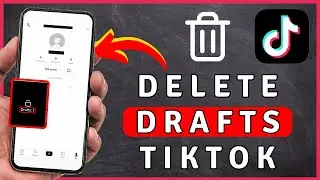 How to Delete DRAFTS On TikTok - TikTok Tutorial