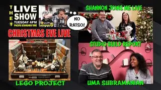 CHRISTMAS EVE LIVE: Special Guest Uma Subramanian & Shannon Bennett + Lego Build