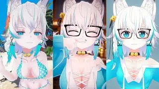 Making a 3D Vtuber Avatar for VRFunny! Blender Timelapse