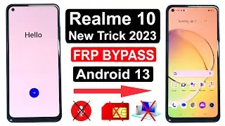 REALME 10 FRP BYPASS ANDROID 13 | REALME 10 (RMX3630) GOOGLE LOCK BYPASS | REALME 10 FRP UNLOCK | ✅✅