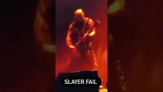 Slayer’s Kerry King Live FAIL