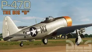 🔴 Custom Livery | P-47D The Big D | Working on the tail.