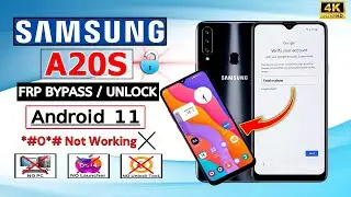 Samsung A20s FRP Bypass Android 11 2024 Without Pc 🔓 Samsung Sm-A207F/DS Google Account Remove #2024