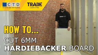 How To Cut 6mm HardieBacker Board