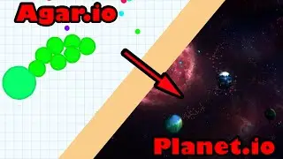 Сделал игру Agar.io в 3D