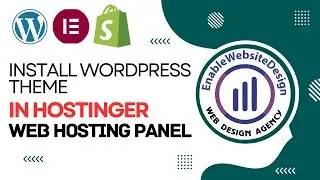 How to install a wordpress theme in Hostinger Web Hosting Panel