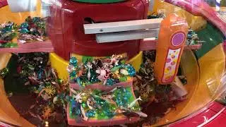 Sea animals  toy claw machine. vending machine game.