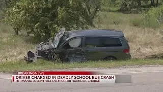 Driver charged in deadly school bus crash near Springfield