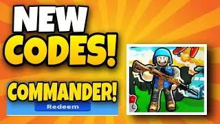 COMMANDER SIMULATOR *NEW* REDEEM CODES 2022 || ALL WORK ROBLOX CODES FOR COMMANDER SIM.