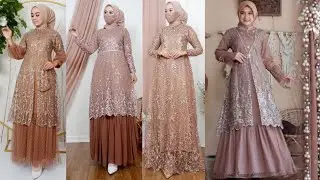 Model Gamis Brokat Terbaru 2023 Mewah dan Elegan