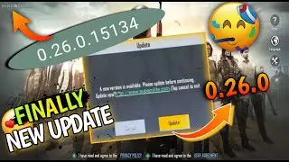 😍  Pubg Lite 0 26 0 New Update Today  Pubg Mobie Lite New Update 2023 Crash Problem Fix 😱