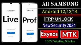 Samsung Frp Bypass 2024 | Android 12/13/14 | New Security 2024 | Factory Reset Protection Bypass